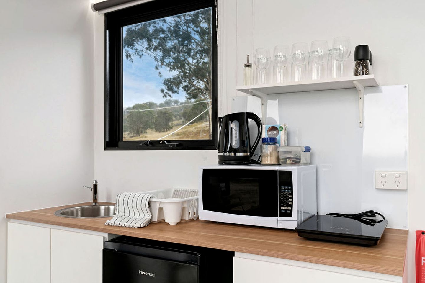 Farm Tiny House Stay Well Equipped in Deepwater, Queensland