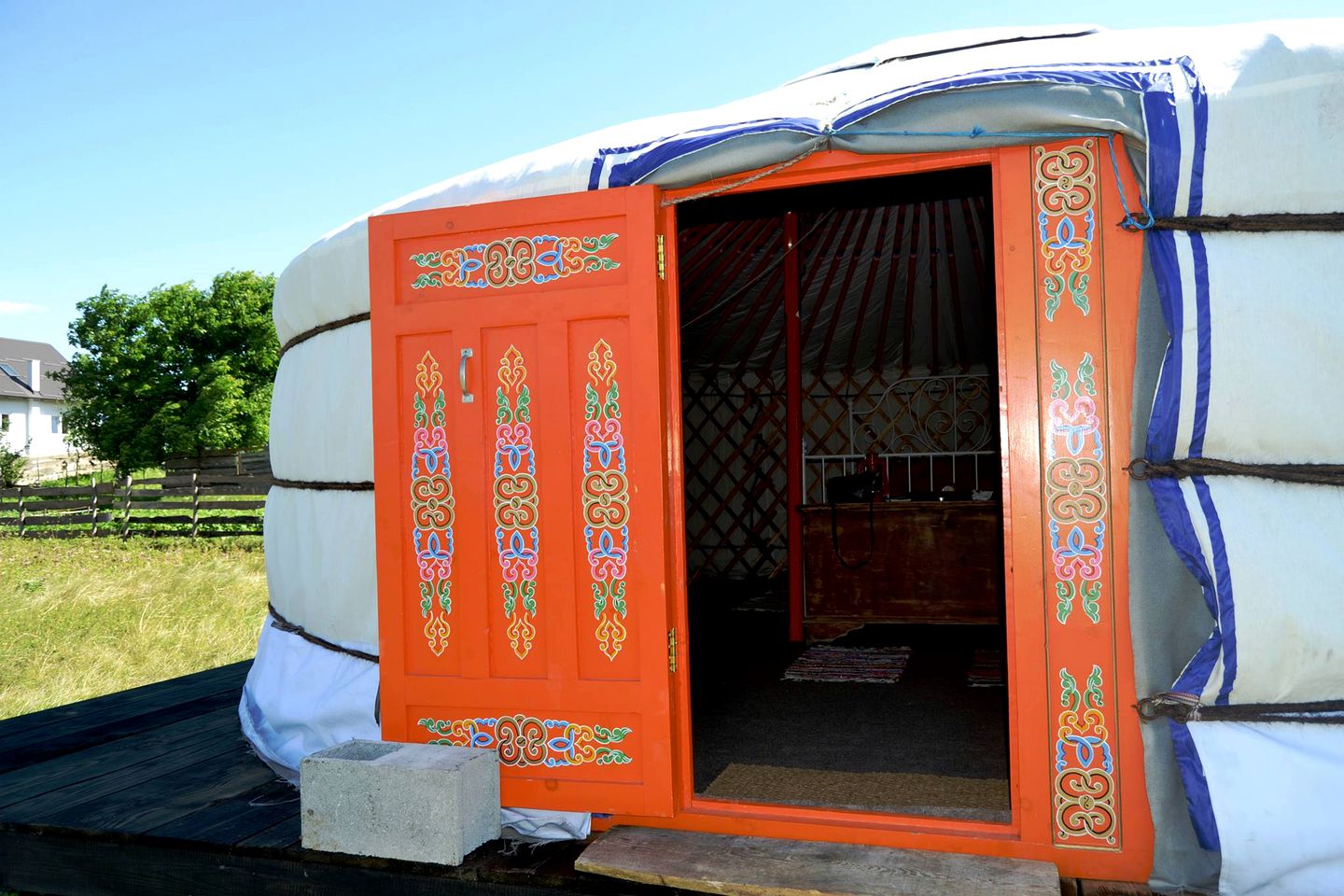 Pet-Friendly Mongolian Yurt on Farm near Karlovac in Croatia