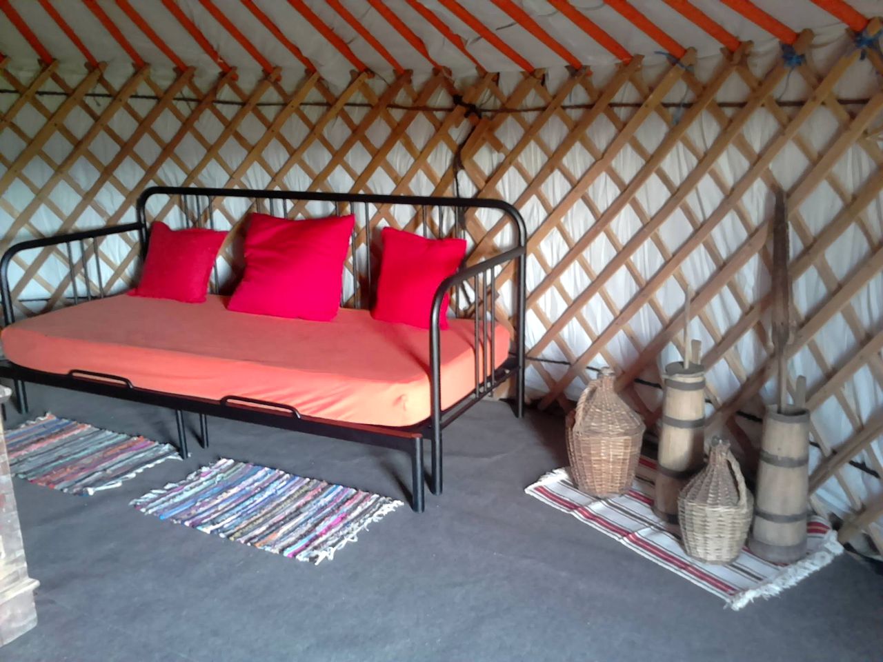 Pet-Friendly Mongolian Yurt on Farm near Karlovac in Croatia