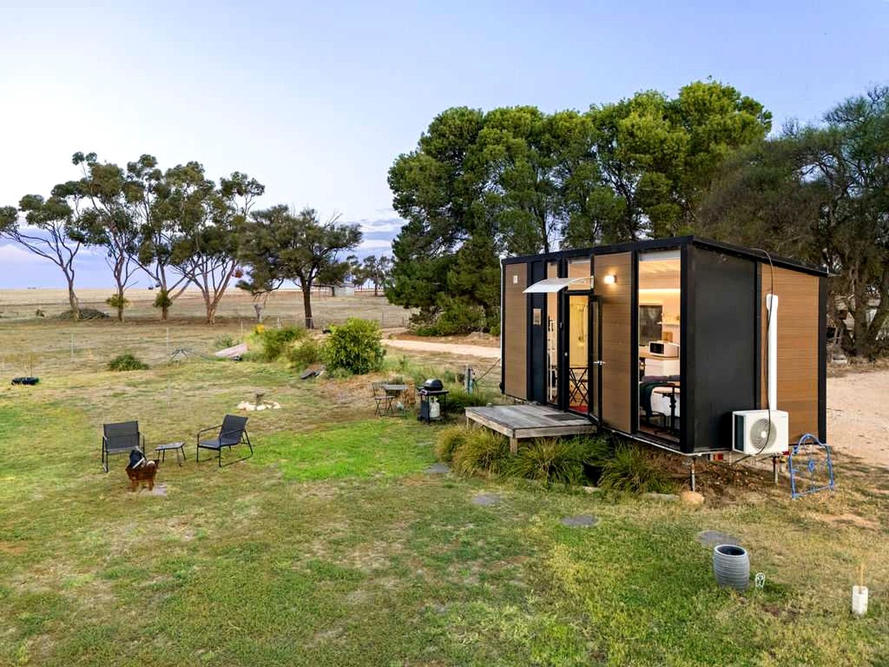 Farmstay Tiny House Glamping in Victoria for a Nature Escape