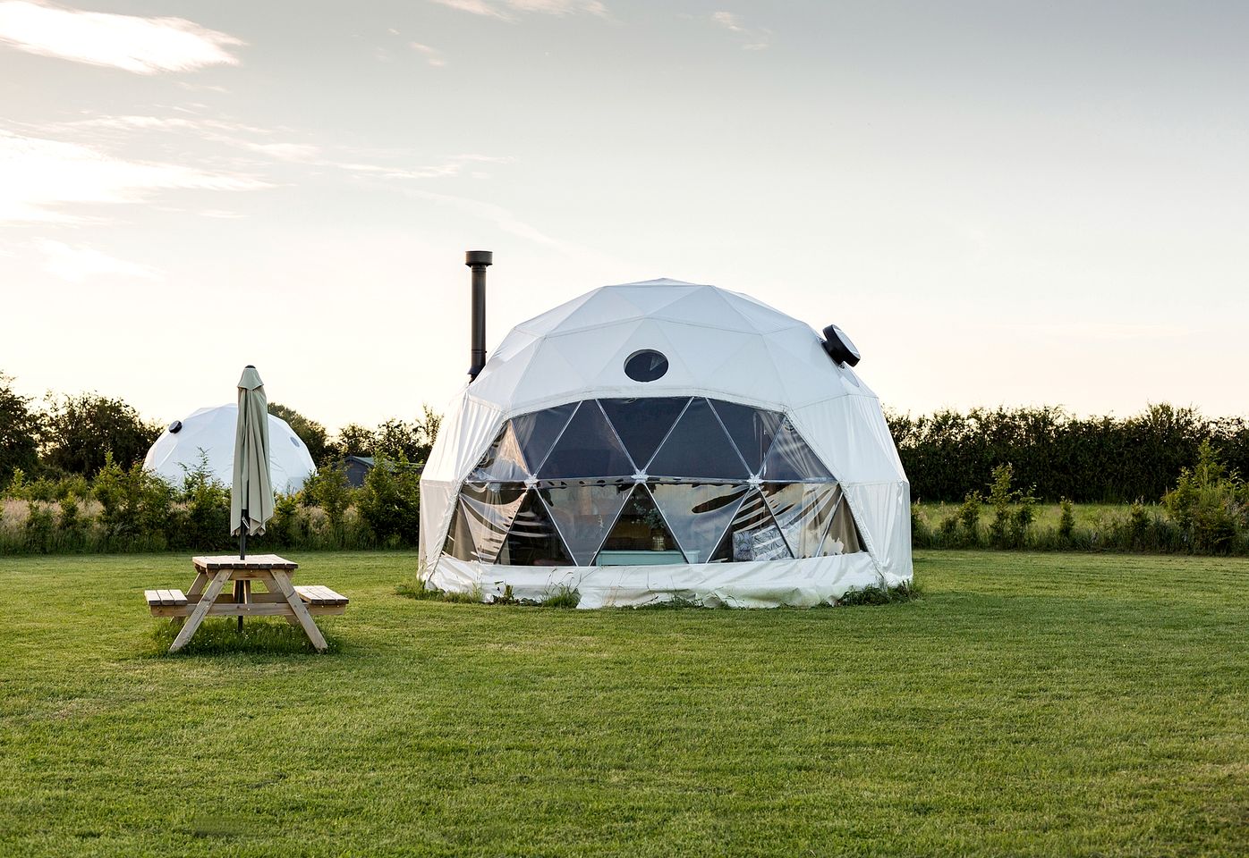 Cozy Geodesic Dome in Othery, England