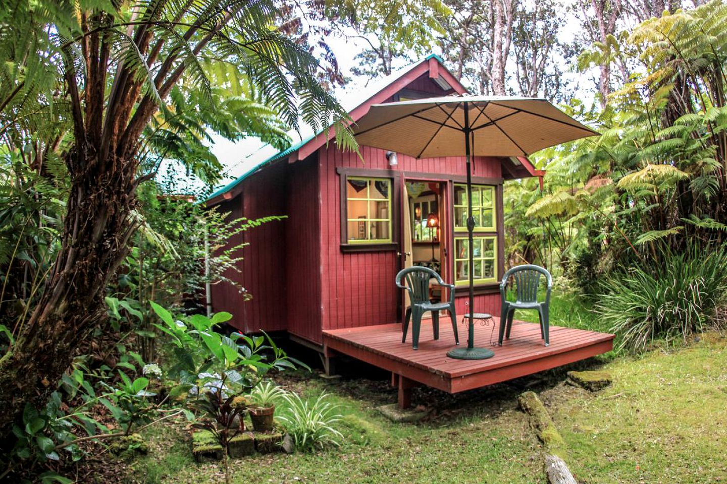Romantic Cottage Rental in Volcano, Hawaii