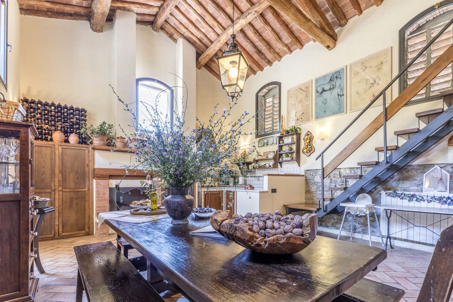 Pet-Friendly Dream Villa with Incredible Design Indoor and Outdoor in Prato, Tuscany