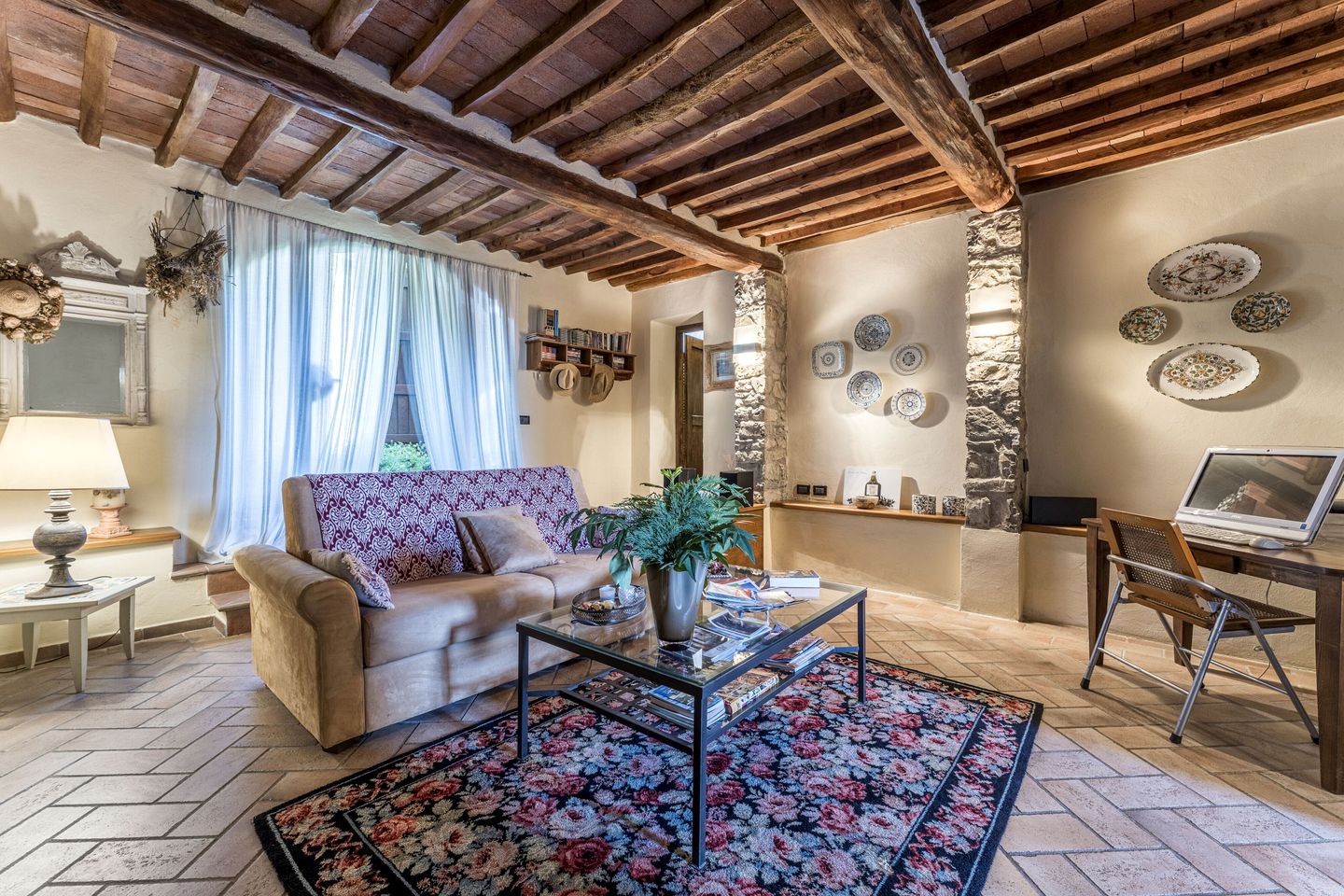 Pet-Friendly Dream Villa with Incredible Design Indoor and Outdoor in Prato, Tuscany