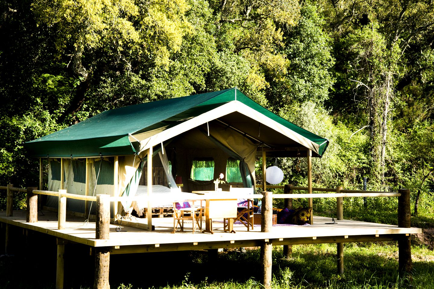 Romantic Safari Tent with Shared Outdoor Pool near Vila Nova de Milfontes, Portugal