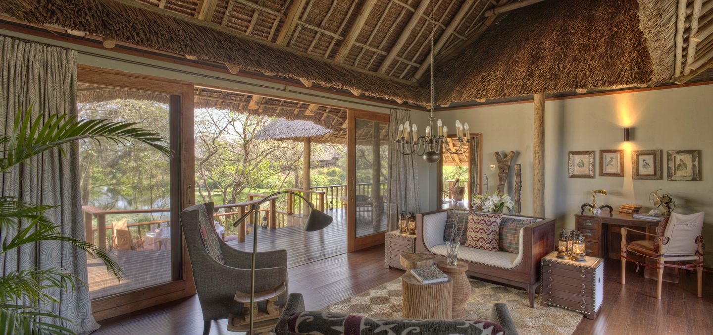 Elegantly Furnished Safari Suite Rental in Tsavo West National Park, Kenya