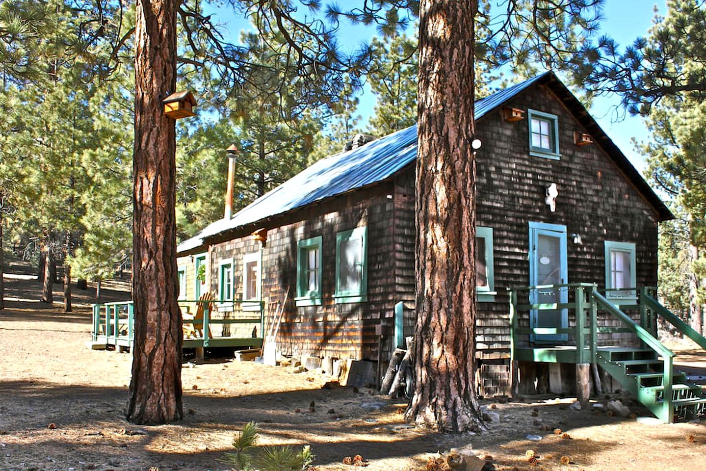 Secluded Cabin Rental Surrounded by Meadows in Big Bear City, California