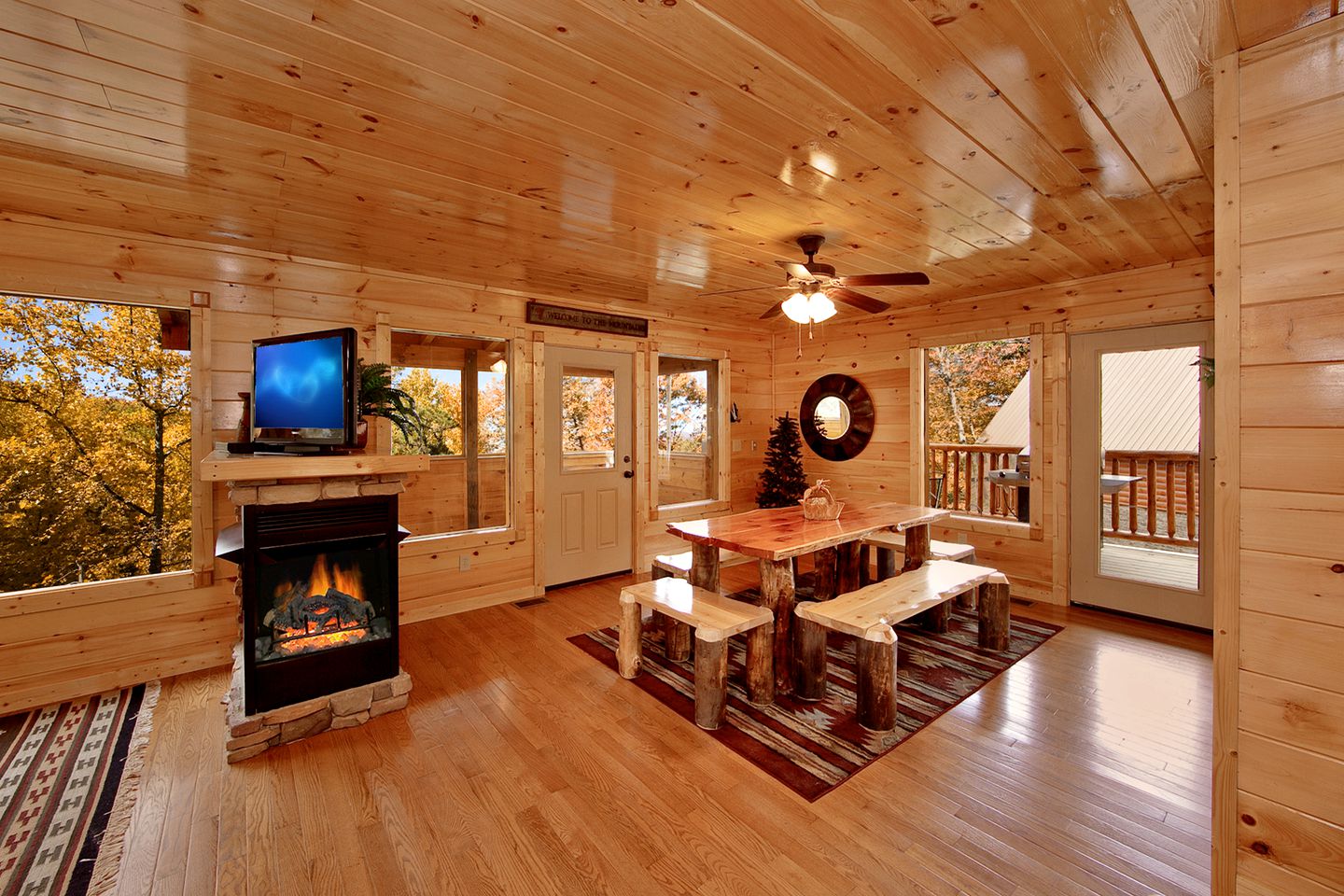 Dog-Friendly Cabin Perfect for a Family Getaway in Gatlinburg, East Tennessee