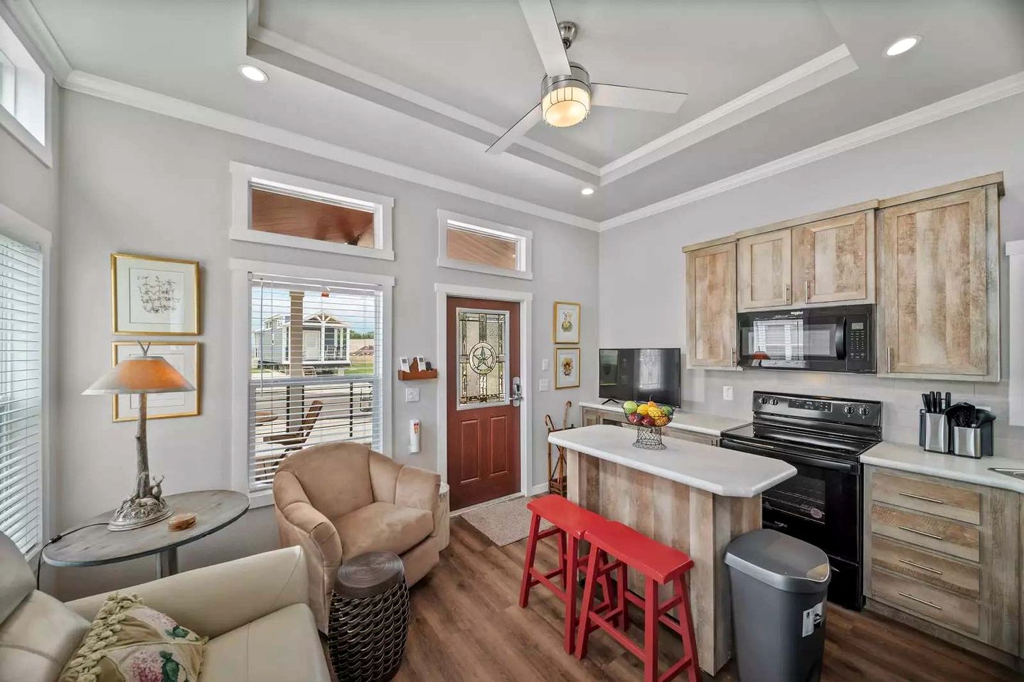 Cozy Tiny Home Retreat with Pool and Resort Access Near Fredericksburg, TX