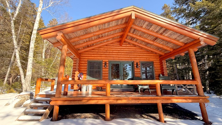 Serene Cabin Escape with Private Dock & Lake Access in Greenville, Maine