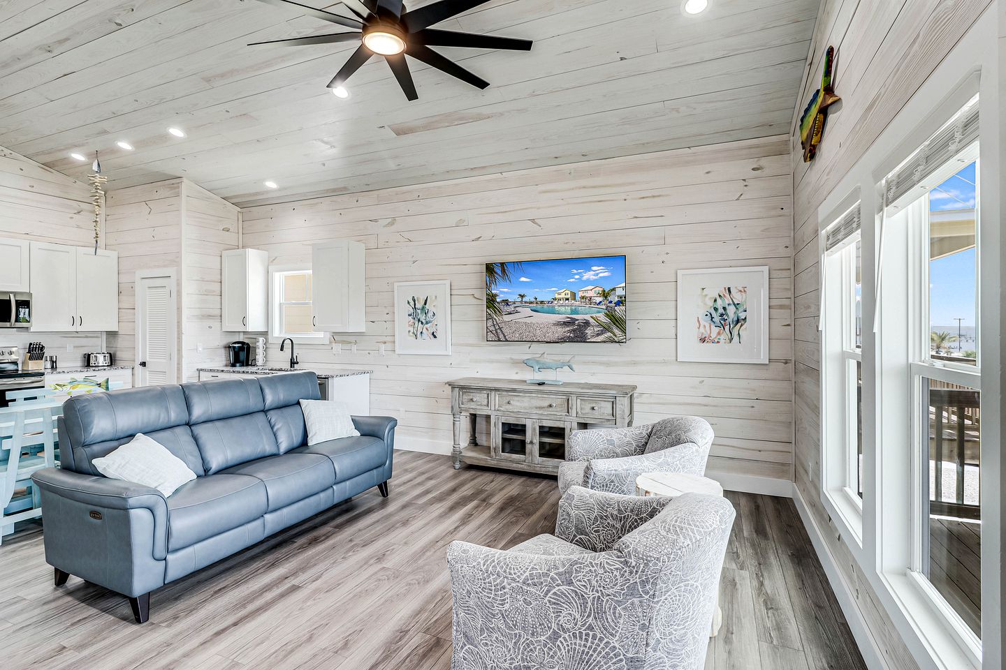 Getaways to this Stunning Rental in Rockport with Pool Access, for Family Glamping in Texas