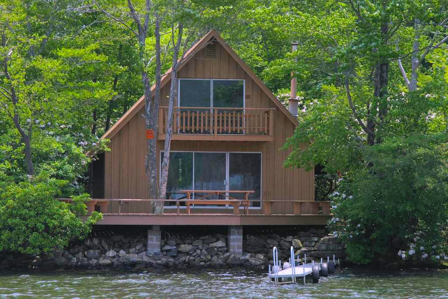 Five Cabins for a Group Getaway on an Island near Salmon River State Forest, Connecticut