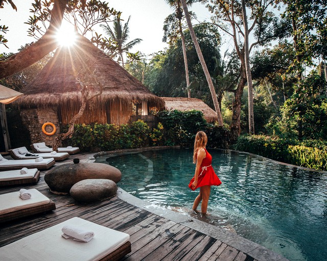 Huts (Ubud, Bali, Indonesia)