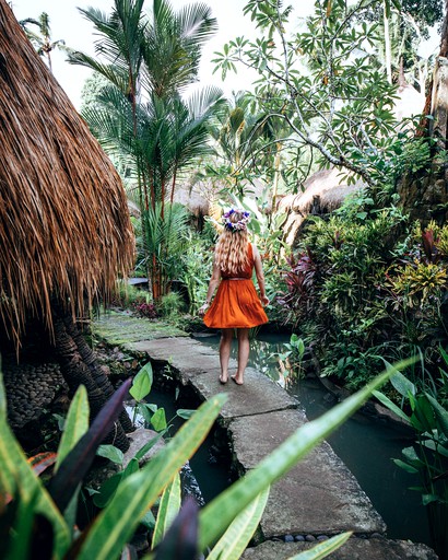 Huts (Ubud, Bali, Indonesia)