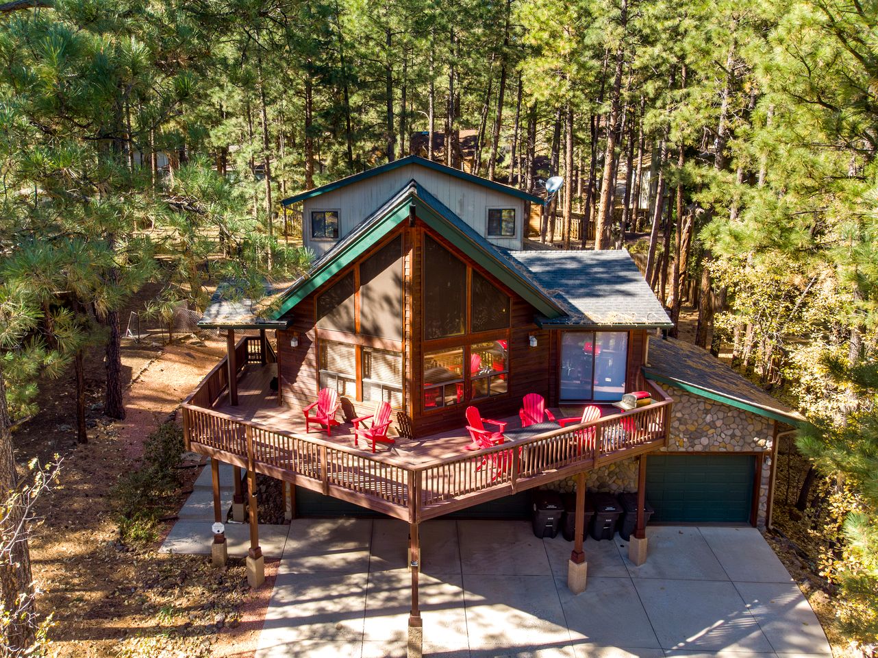 Whispering Pines Chalet in Flagstaff, AZ