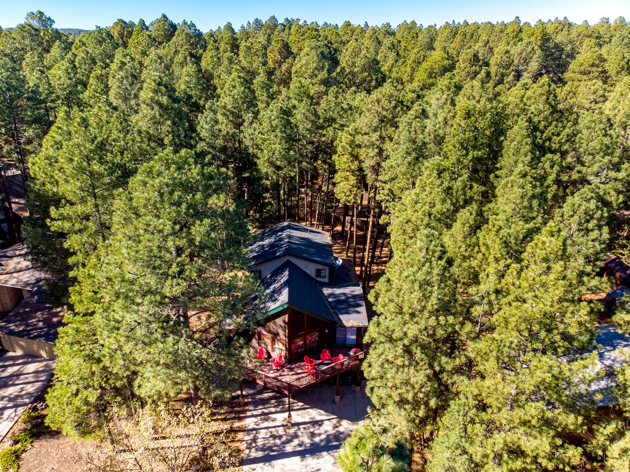 Whispering Pines Chalet in Flagstaff, AZ