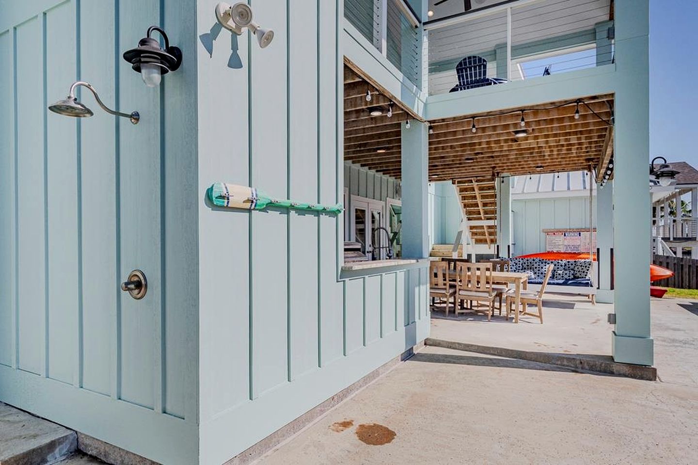 Stylish Waterfront Getaway with Private Dock, Pool, and Game Room near Rockport Beach, Texas