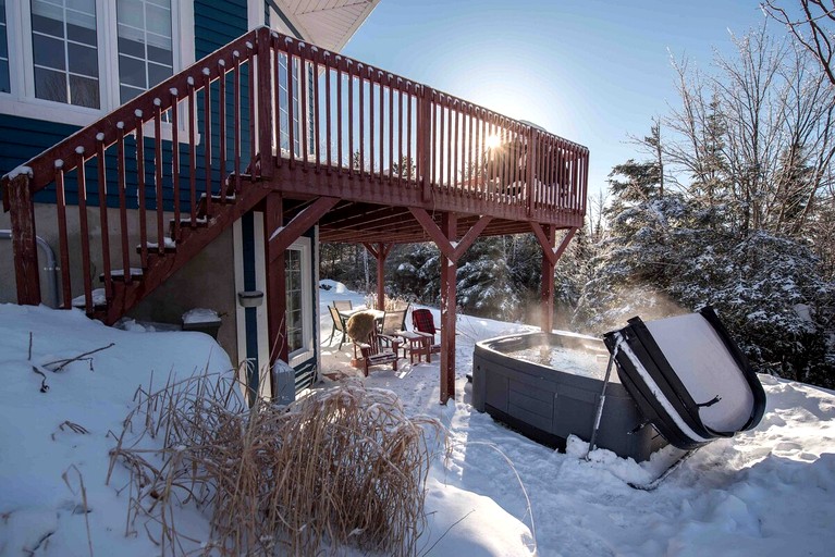Cabins (Canada, Baie Saint Paul, Quebec)