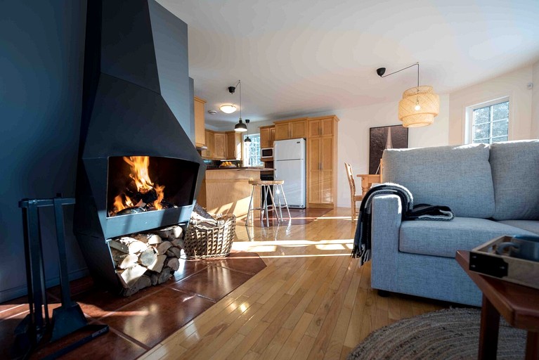 Cabins (Canada, Baie Saint Paul, Quebec)