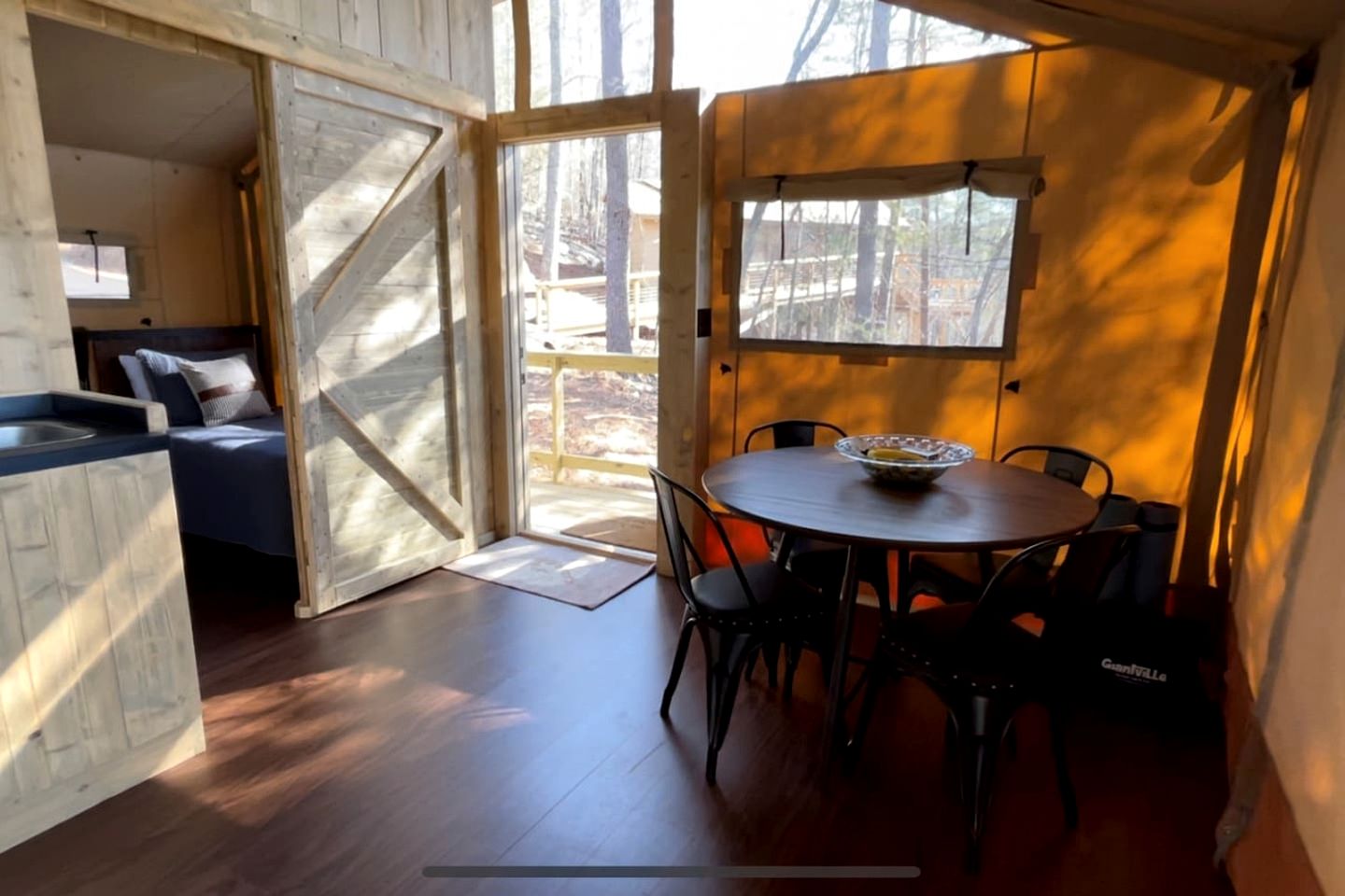Luxury Safari Tent Near Great Smoky Mountains, Tennessee