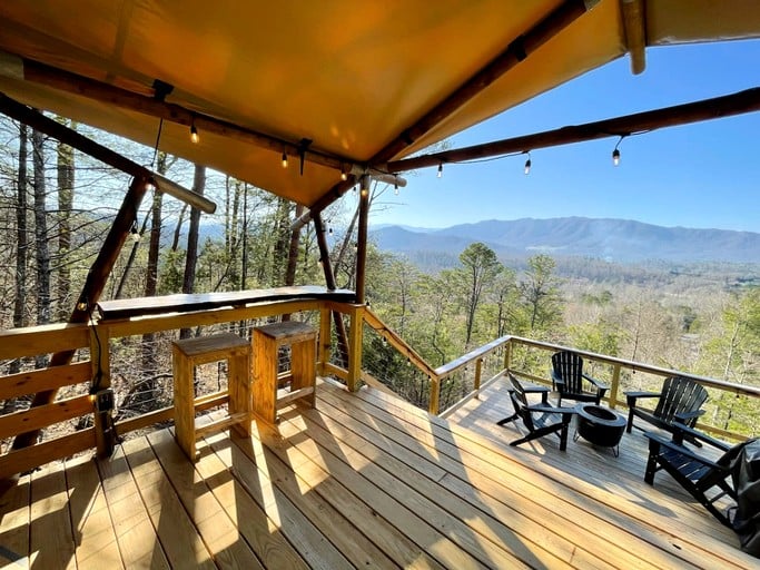 Tented Cabins (United States of America, Townsend, Tennessee)
