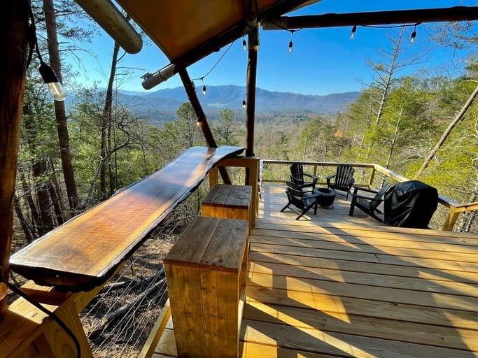 Tented Cabins (United States of America, Townsend, Tennessee)