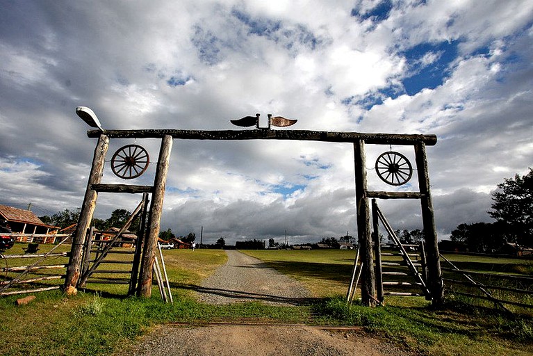 Log Cabins (One Hundred Mile House, British Columbia, Canada)