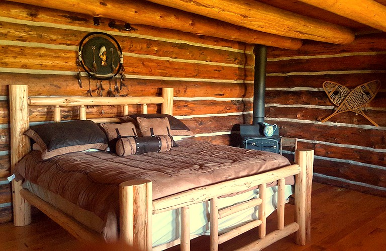 Log Cabins (One Hundred Mile House, British Columbia, Canada)