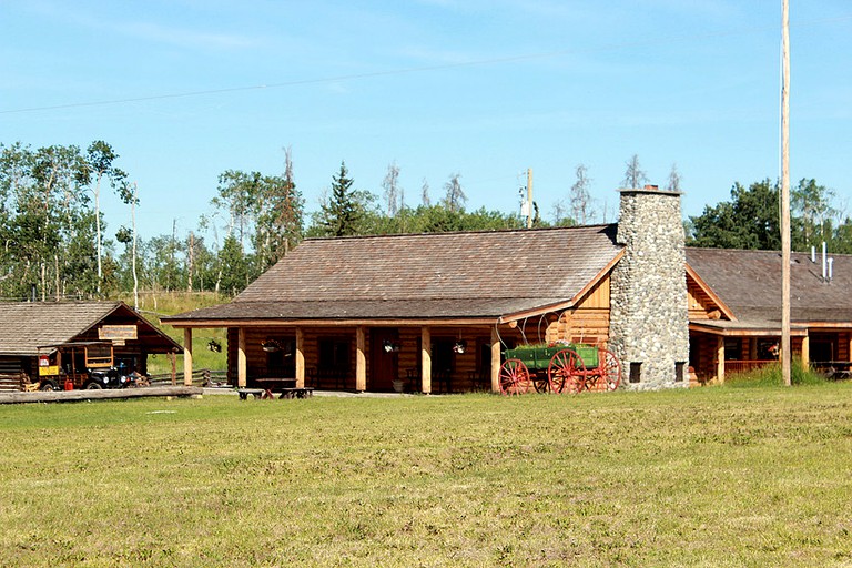 Log Cabins (One Hundred Mile House, British Columbia, Canada)