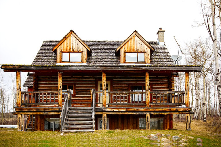 Log Cabins (One Hundred Mile House, British Columbia, Canada)
