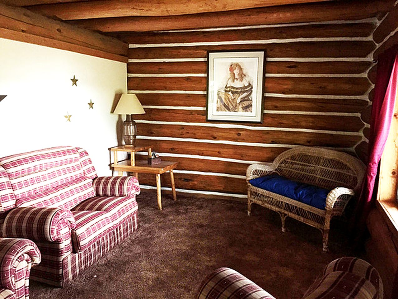 Rustic Lakeside Cabin Rental on Working Horse Ranch near 100 Mile House, British Columbia