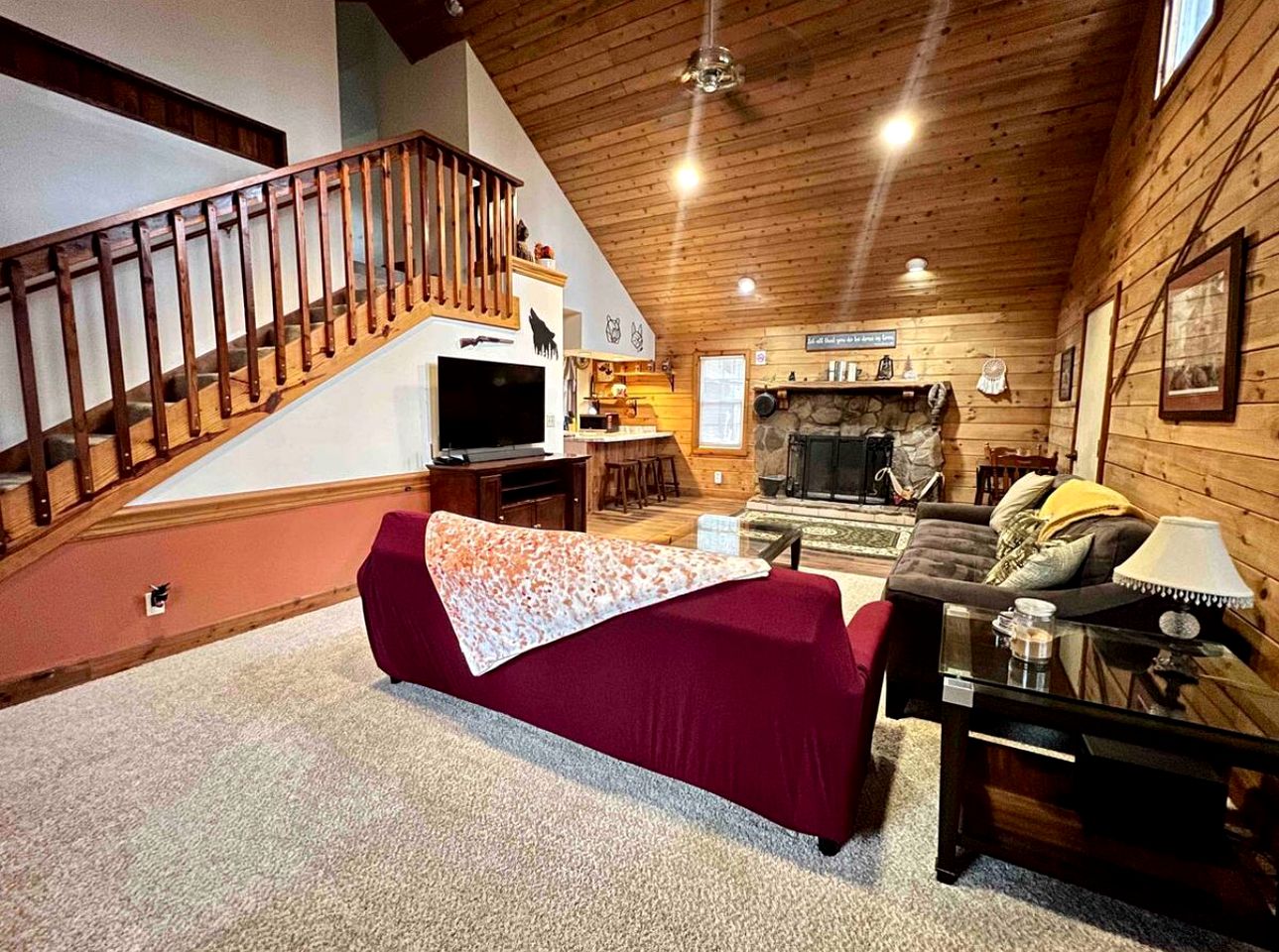 Cozy Forest Cabin Surrounded by Trees near Stone Mountain State Park, North Carolina