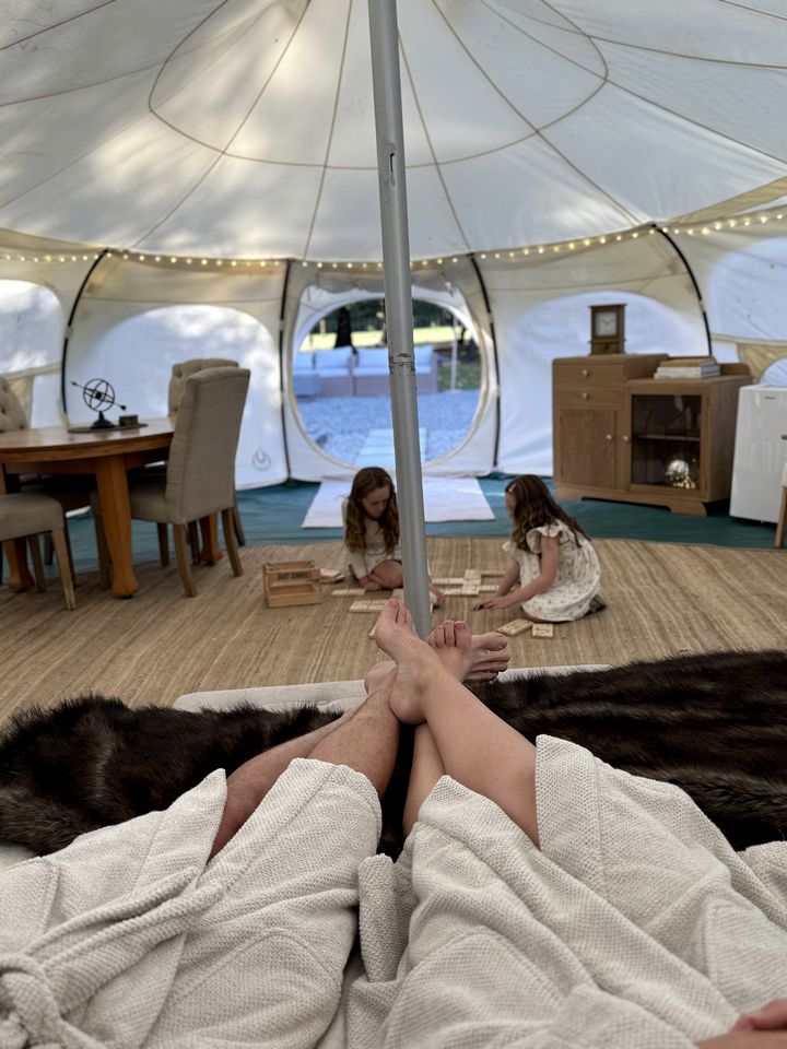 Enchanted Bell Tent Hideaway near the Mountains and Rivers of Southland, New Zealand