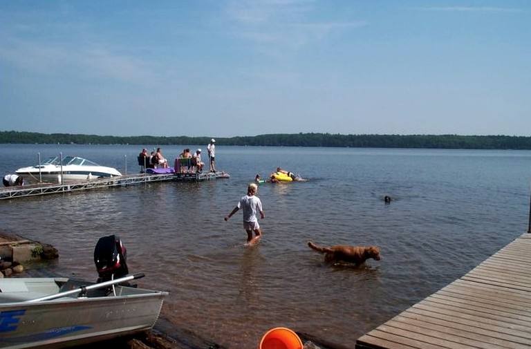 Cabin Getaway on the Lower Eau Claire Lake, Wisconsin