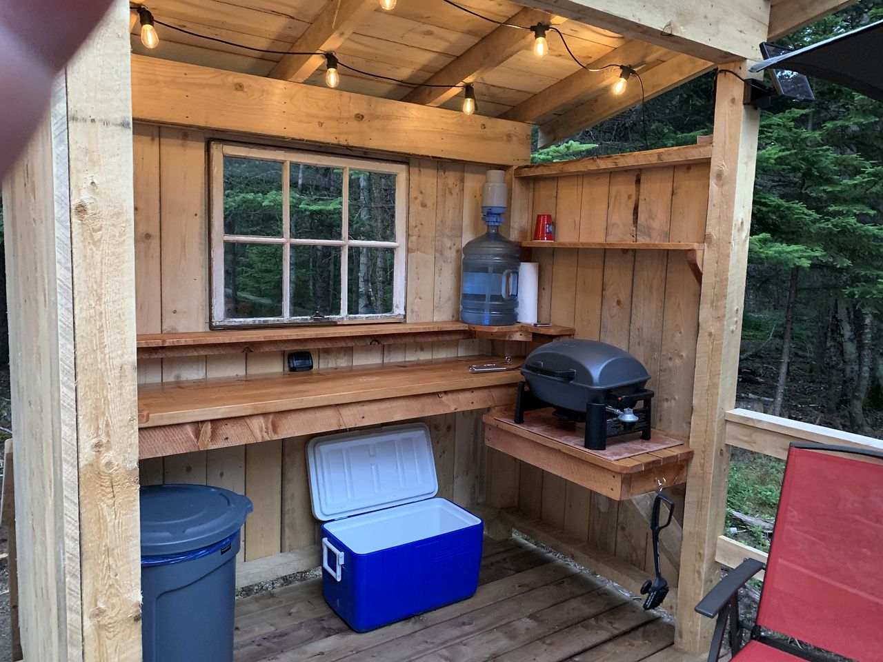 Forest Yurt in Long Point, New Brunswick