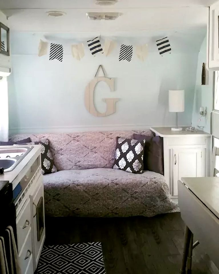Bright and Unique Caravan Rental for Glamping Getaway near Virginia Beach