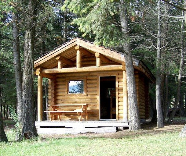 Log Cabins (Fort Steele, British Columbia, Canada)