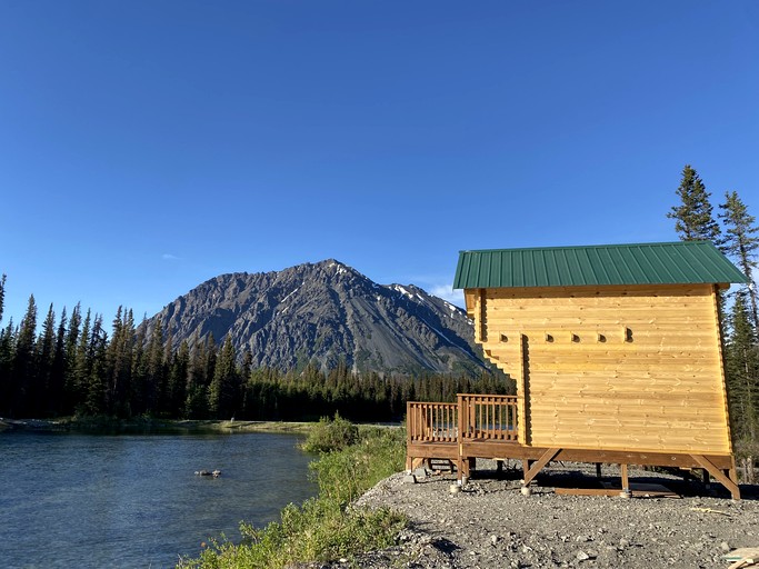 Remote and Serene Lakefront Cabin in Cantwell, Alaska, with Gorgeous Views of Nations Mountain