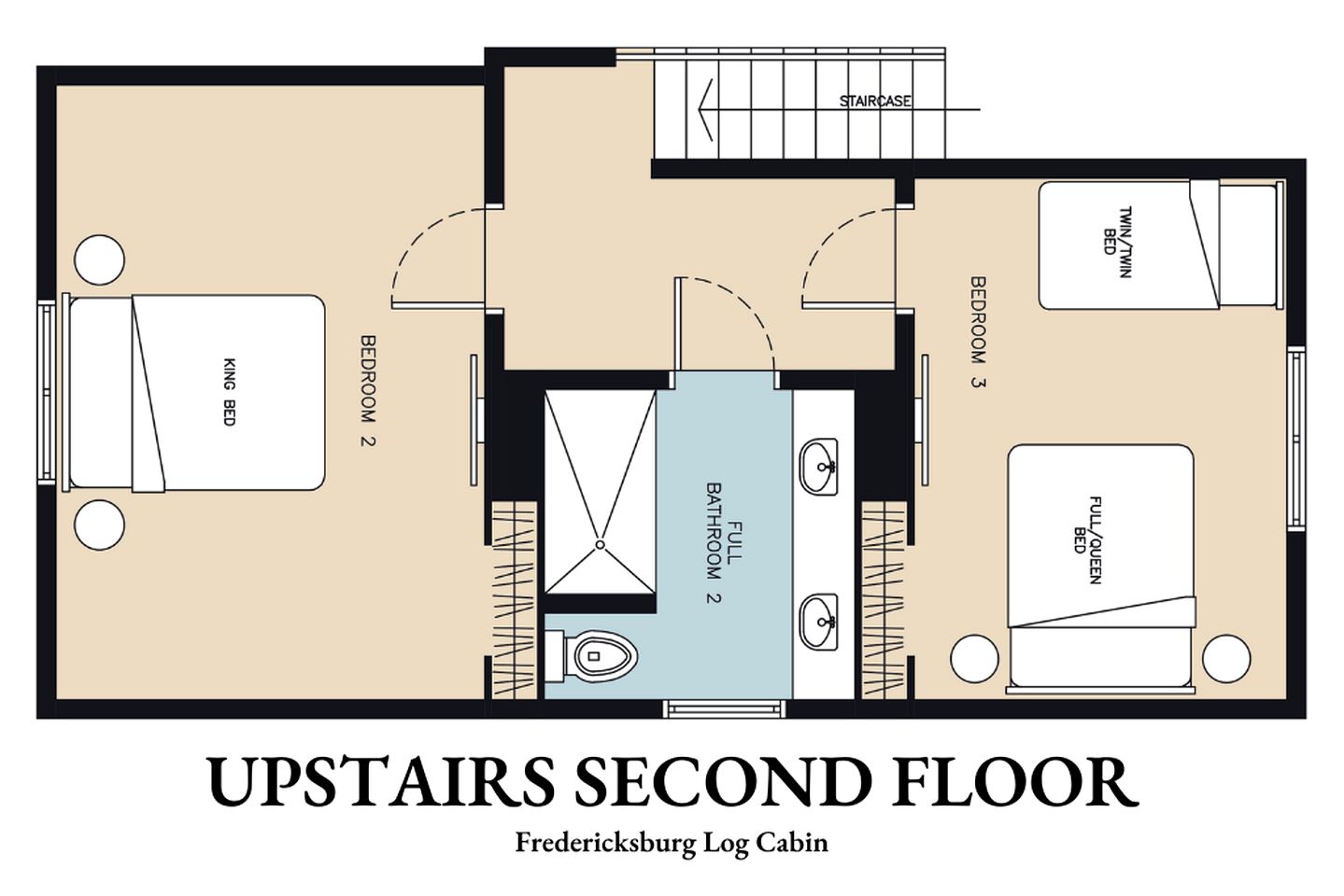 Spacious and Pet Friendly Log Cabin for Sixteen Guests in Fredericksburg, Texas