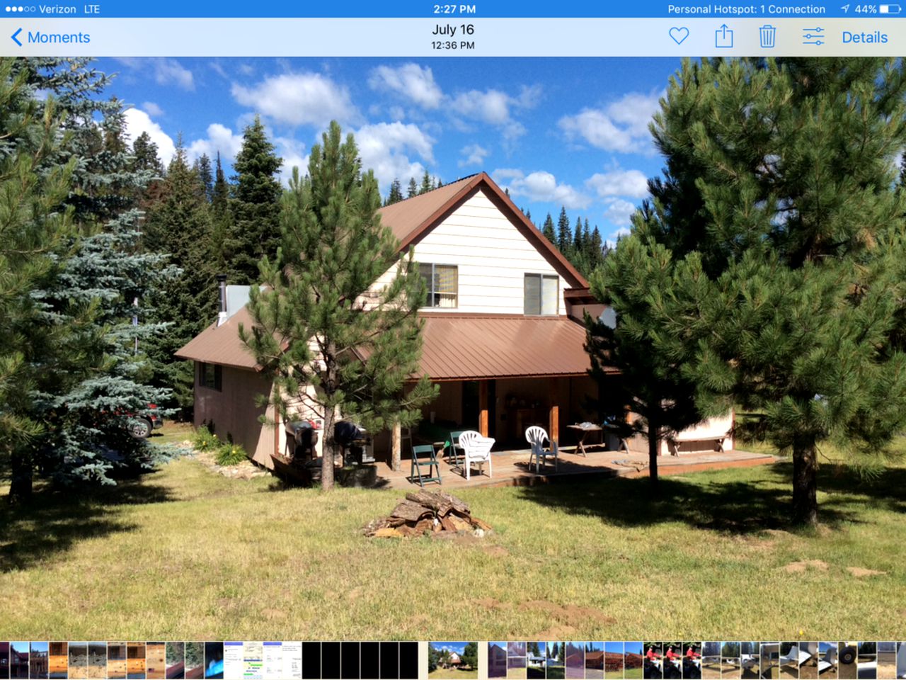 Secluded Cabin Rental with a Covered Back Deck in Elk City, Idaho