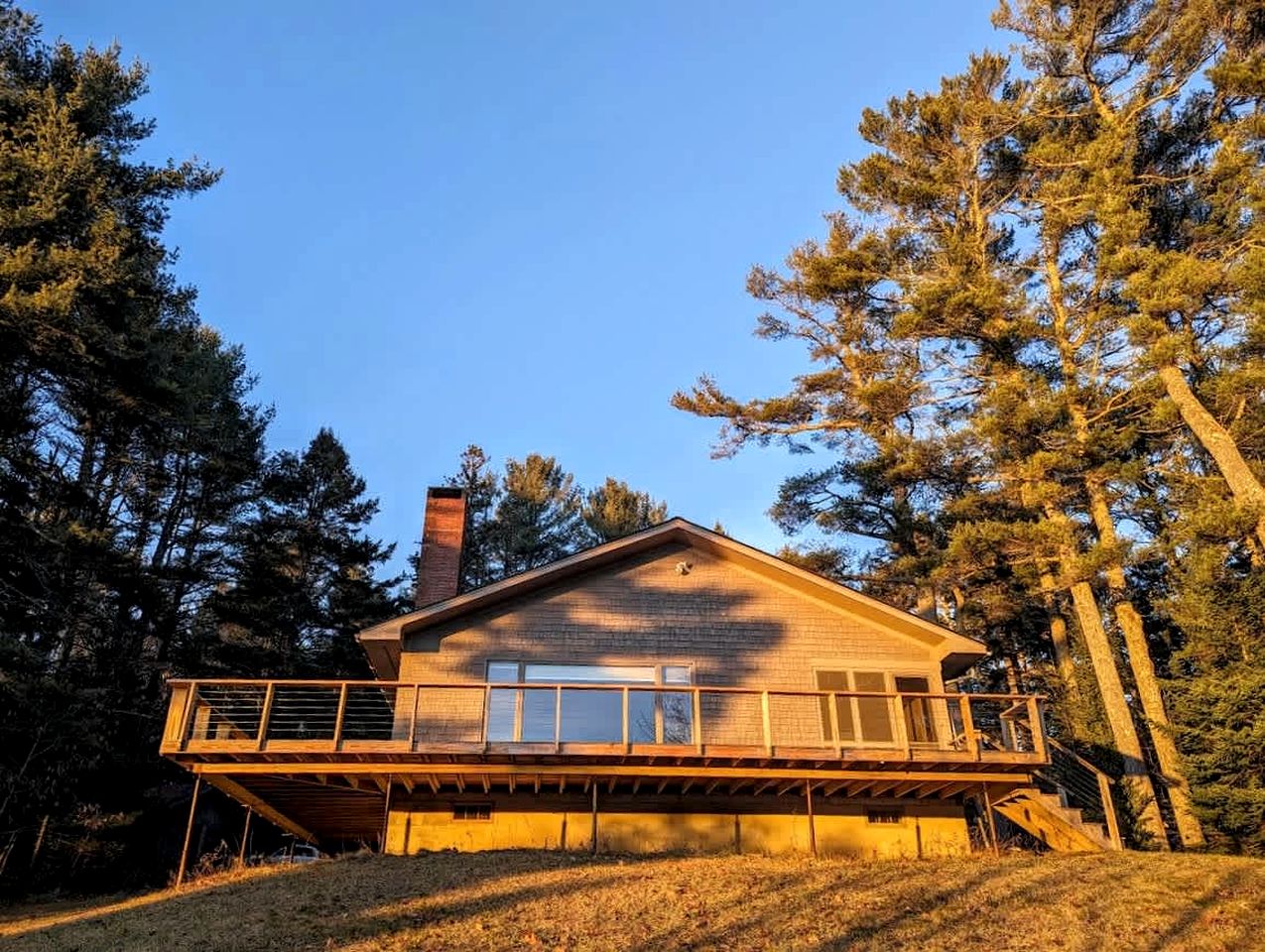 Secluded Oceanfront Cottage with Wrap-Around Deck near Acadia National Park, Sullivan, Maine