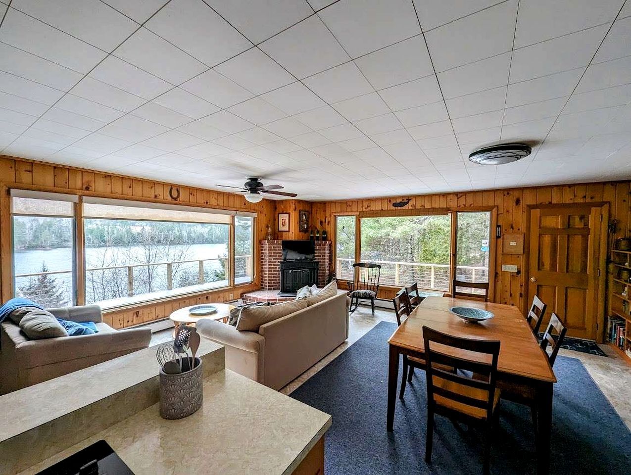 Secluded Oceanfront Cottage with Wrap-Around Deck near Acadia National Park, Sullivan, Maine