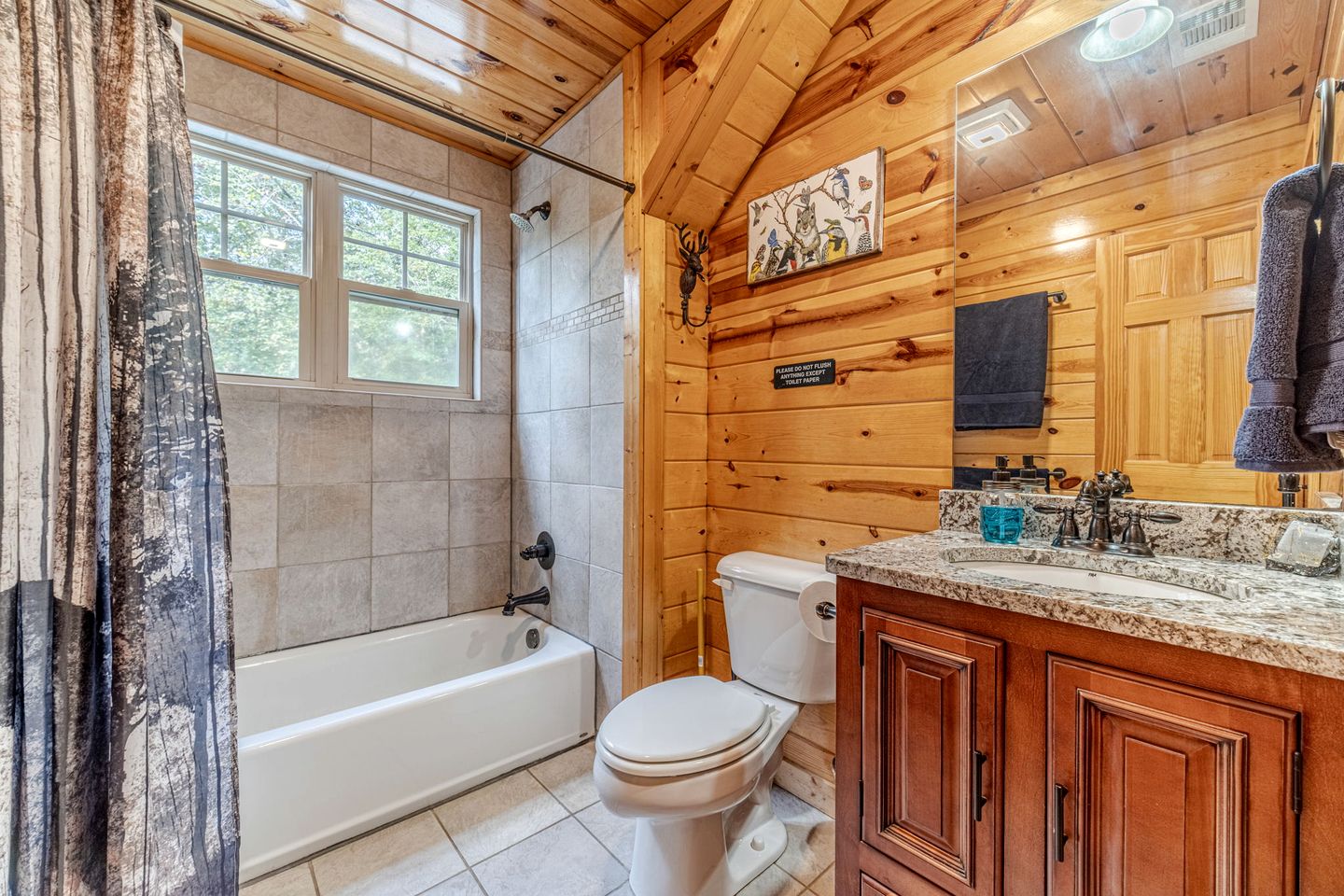 Secluded Luxury Mountain Cabin with Game Room & Hot Tub near Helen, Cleveland GA