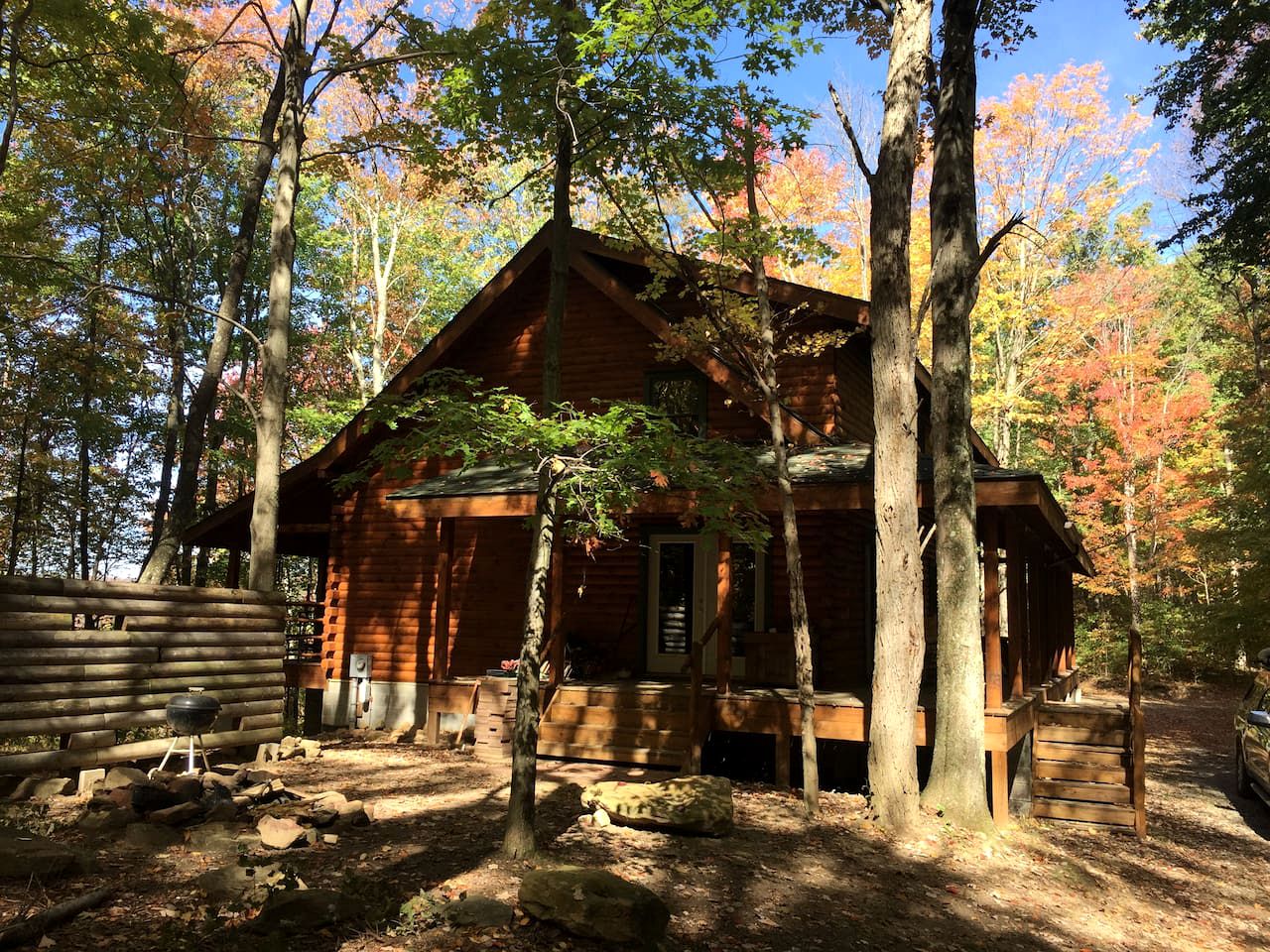 are dogs allowed in cabins in west virginia state parks