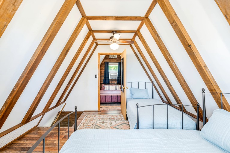 Traditional A-Frame Cabin with Stunning Views, Hot Tub, Deck, Grill and Fire Pit Near Cacapon State Park in Berkeley Springs, WV | A-Frames (Berkeley