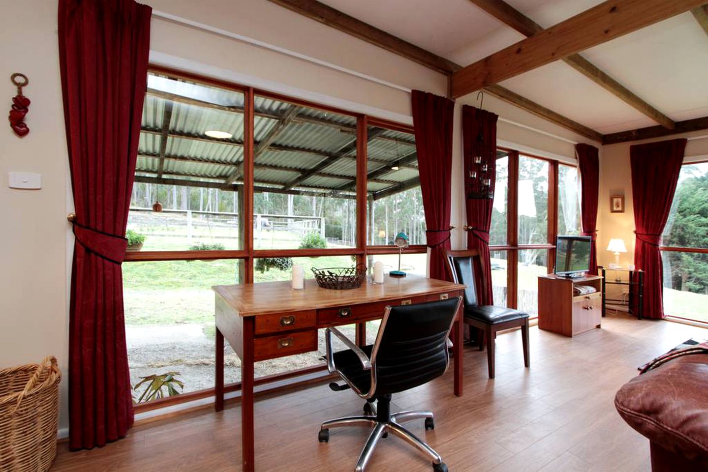 Scenic Cottage Rental on a Beautiful Organic Farm near Huonville, Australia