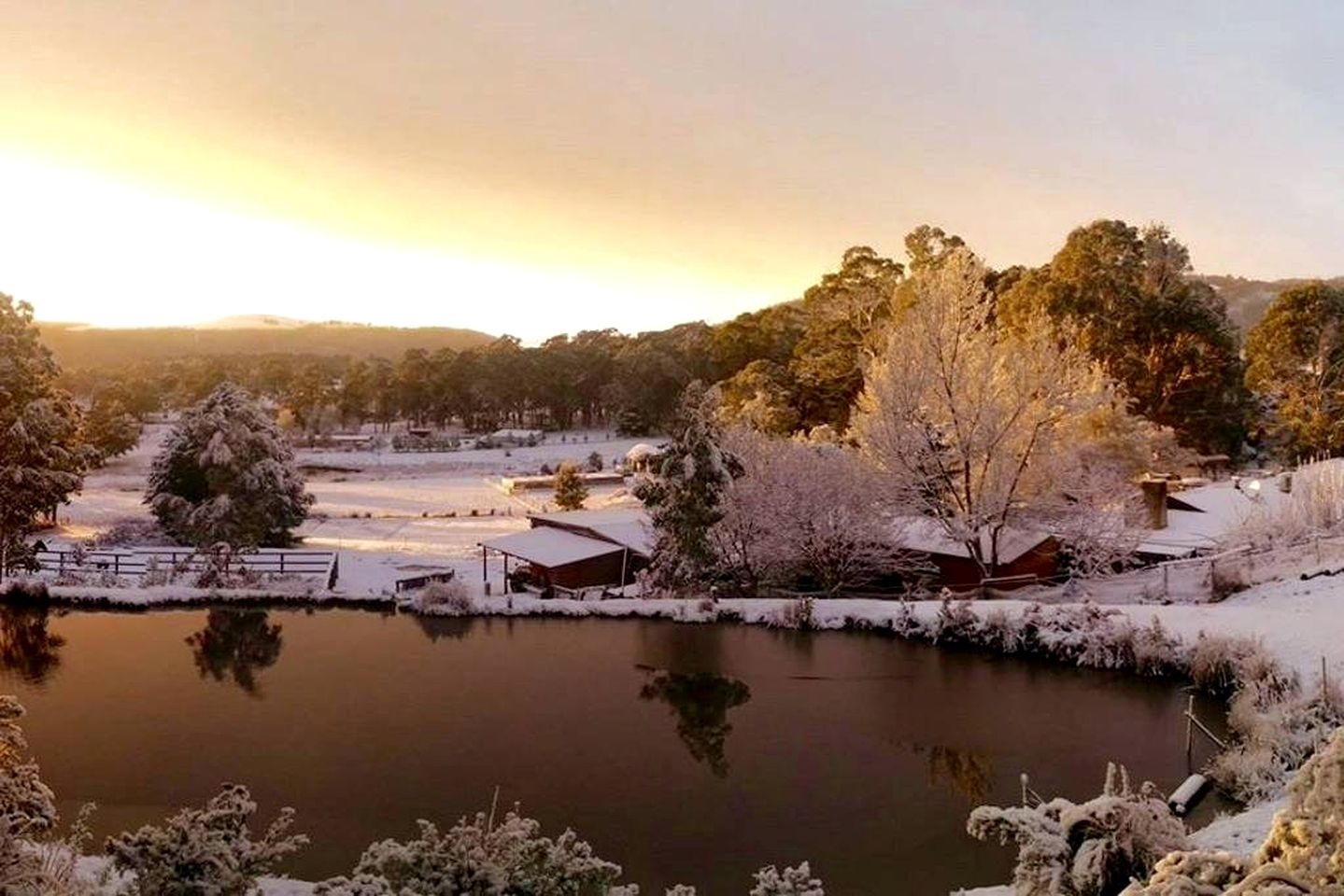 Scenic Cottage Rental on a Beautiful Organic Farm near Huonville, Australia