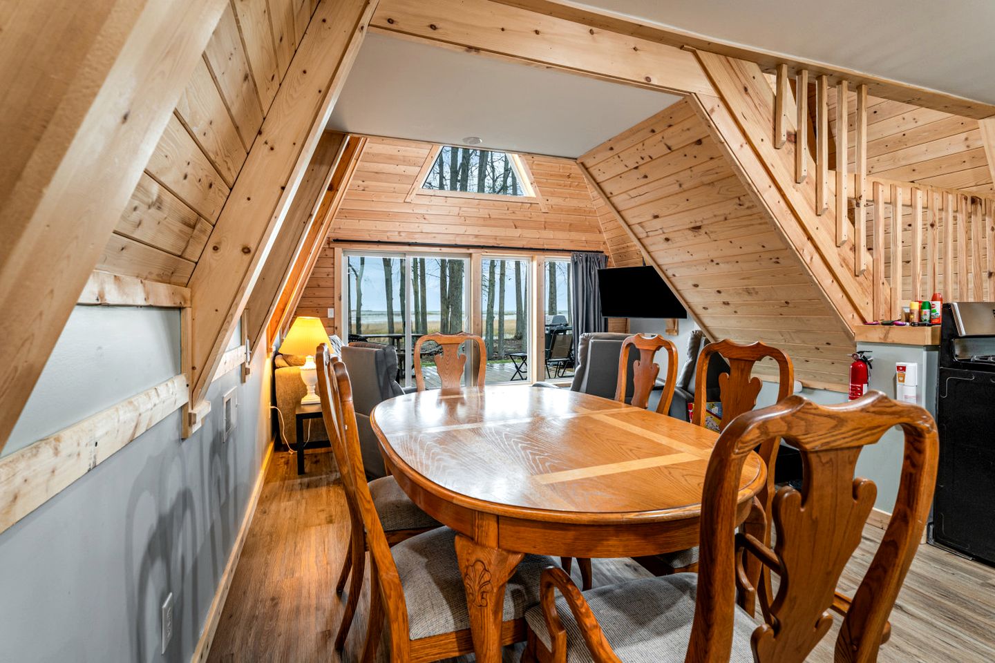 Fully-Equipped A-Frame with Beautiful Lake Views in Michigan