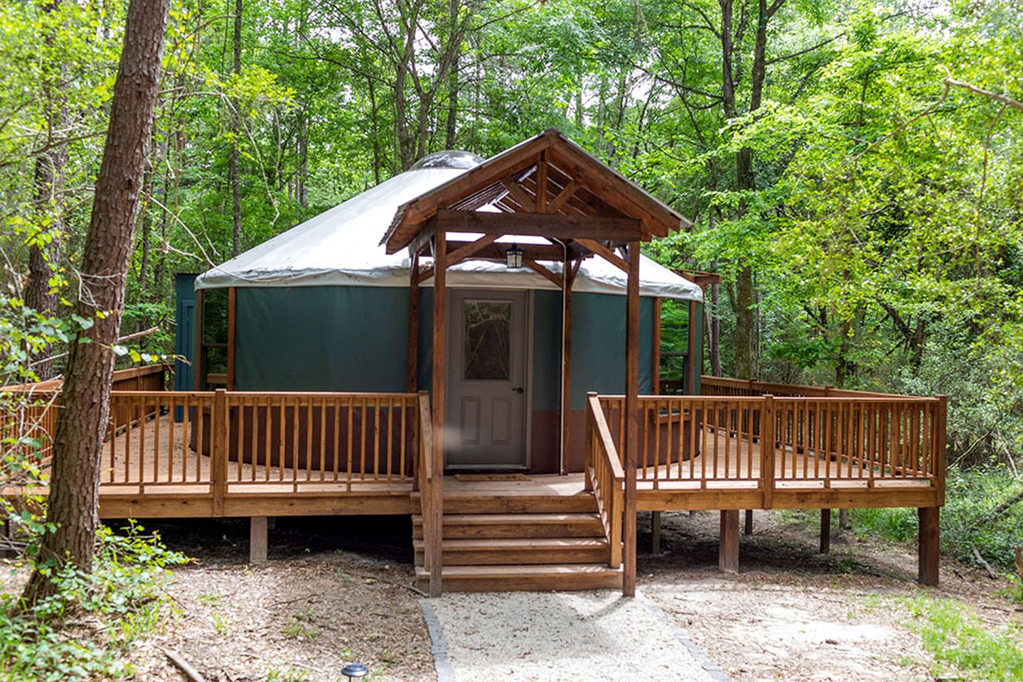 Yurts (United States of America, Livingston, Texas)