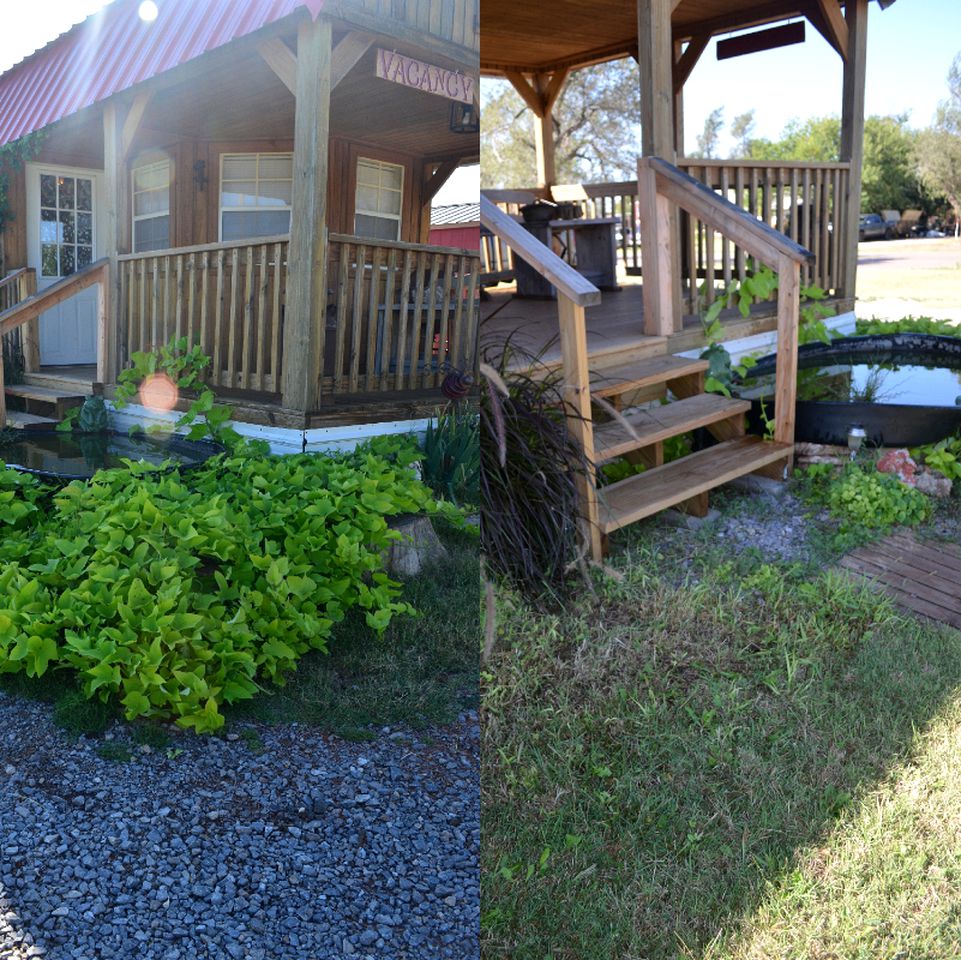 Cabin Rental near Foss Lake in Leedey, Oklahoma